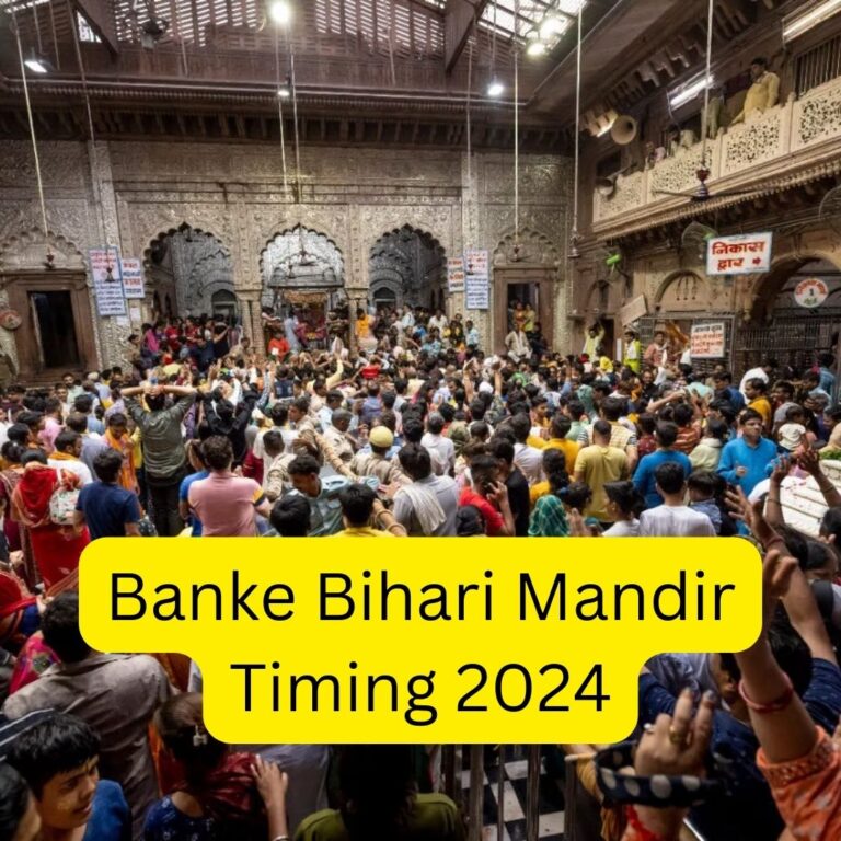 Banke Bihari Mandir Timing