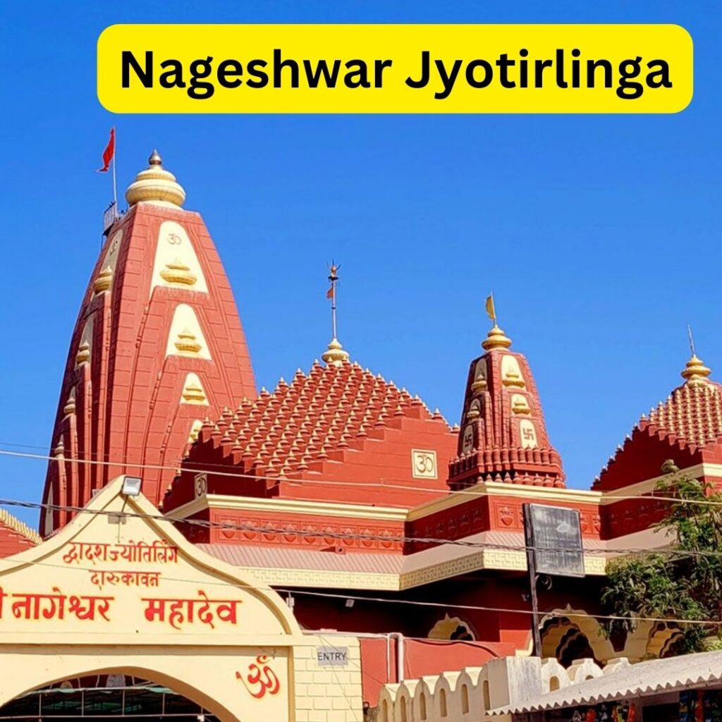 Nageshwar Jyotirlinga is situated near the town of Dwarka in Gujarat.