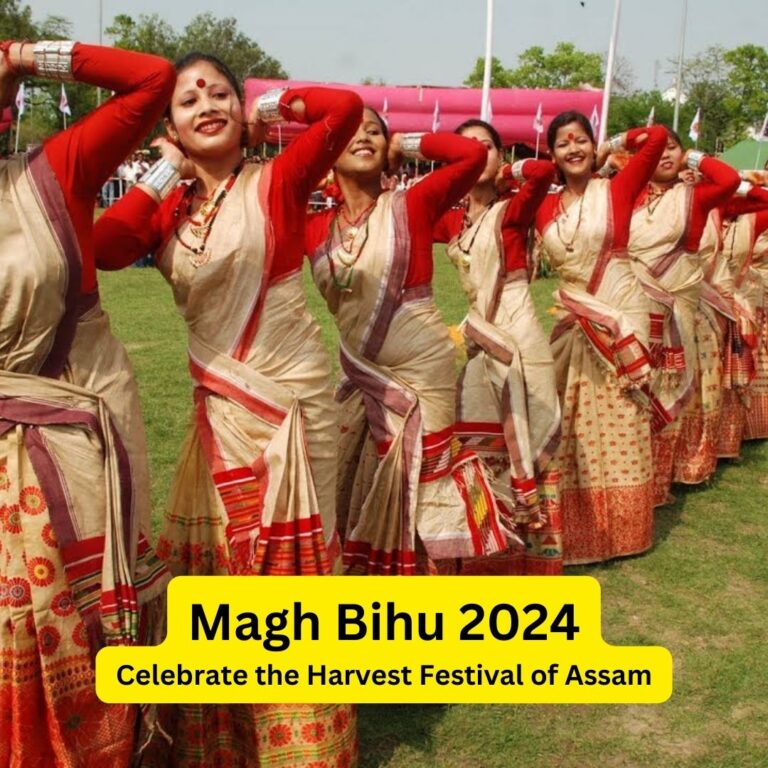 Magh Bihu 2024 date is on Monday, January 15. The festivities will begin on the previous night, which is called Uruka.