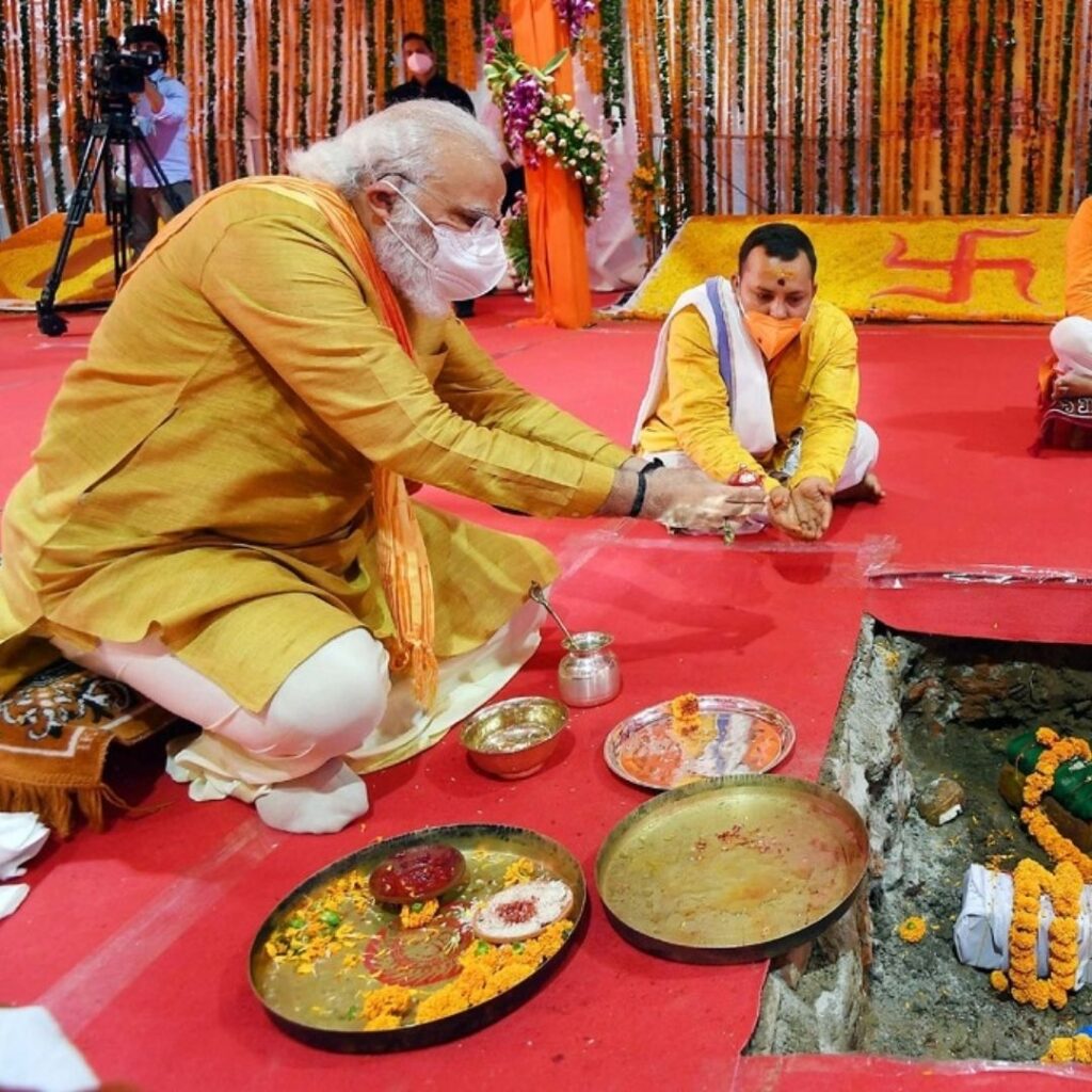 Ayodhya Ram Mandir Pran Pratishtha ceremony by PM Narendra Modi
